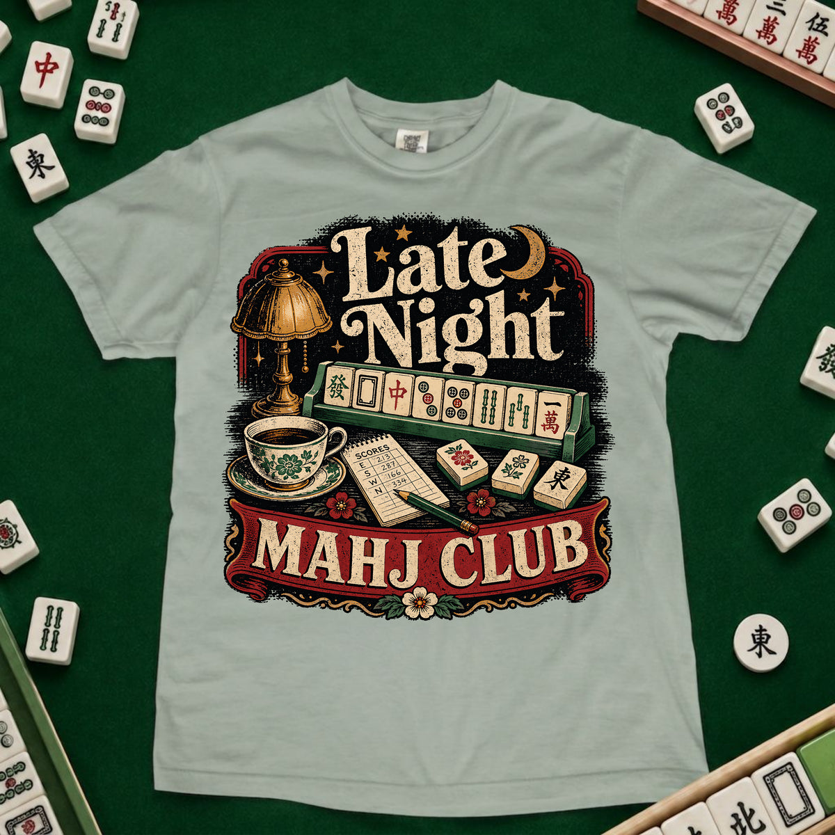Late Night Mahj Club T-Shirt