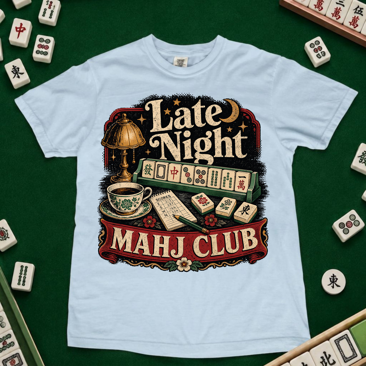 Late Night Mahj Club T-Shirt