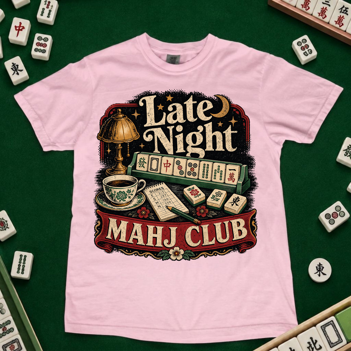 Late Night Mahj Club T-Shirt