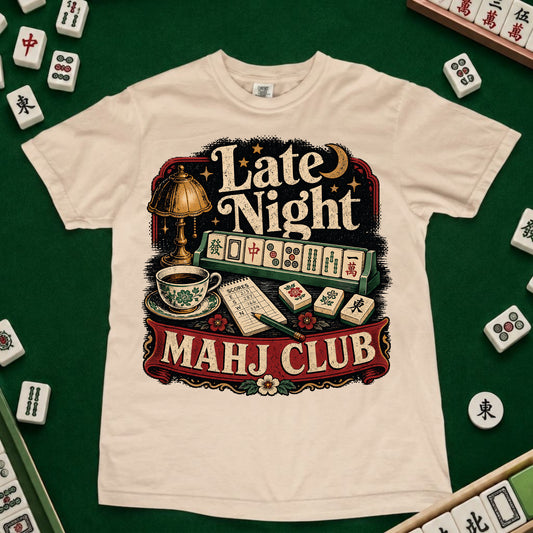 Late Night Mahj Club T-Shirt