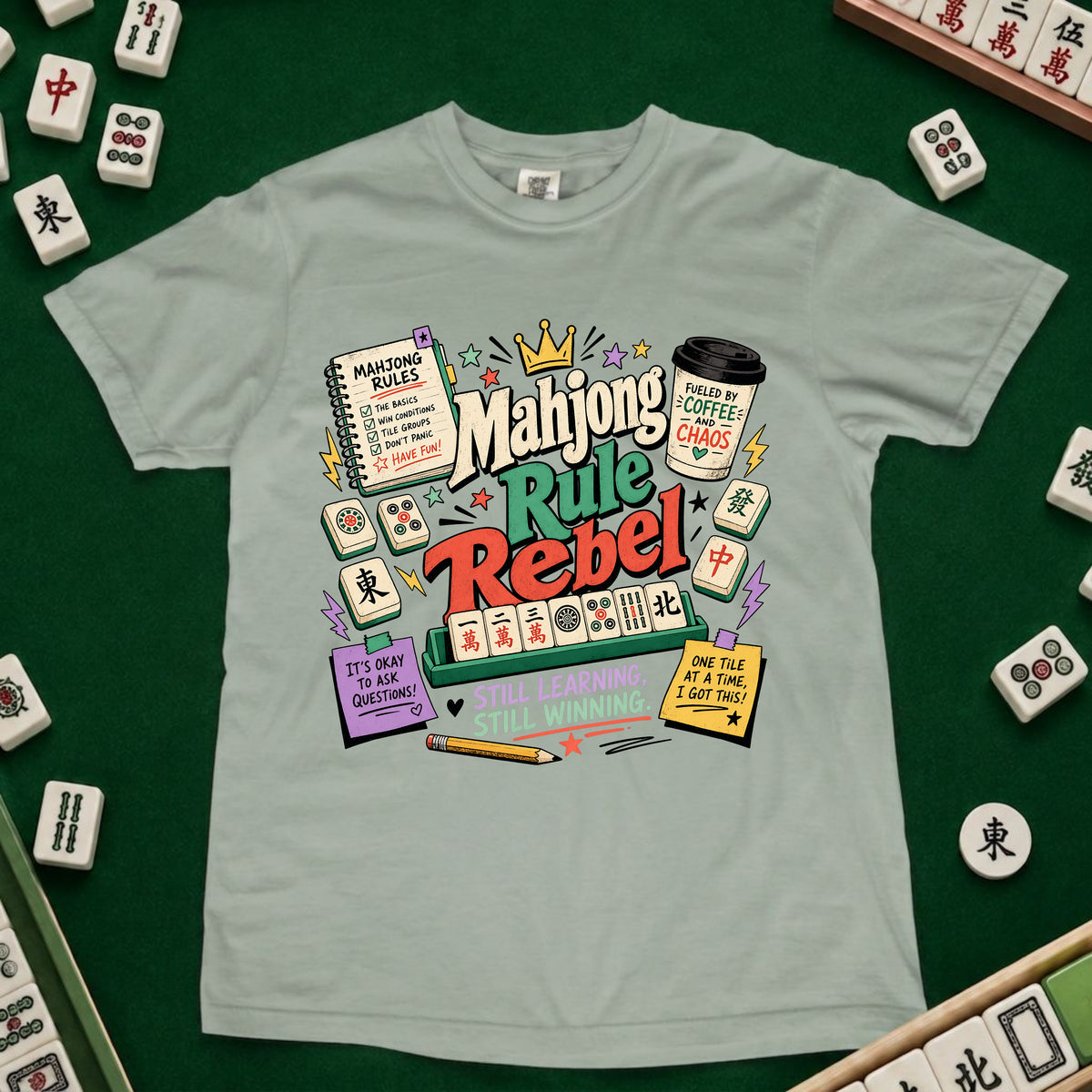 Mahjong Rule Rebel T-Shirt