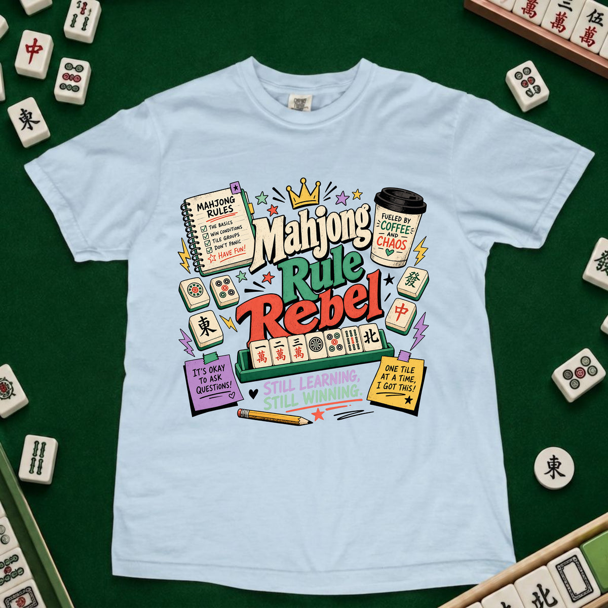 Mahjong Rule Rebel T-Shirt