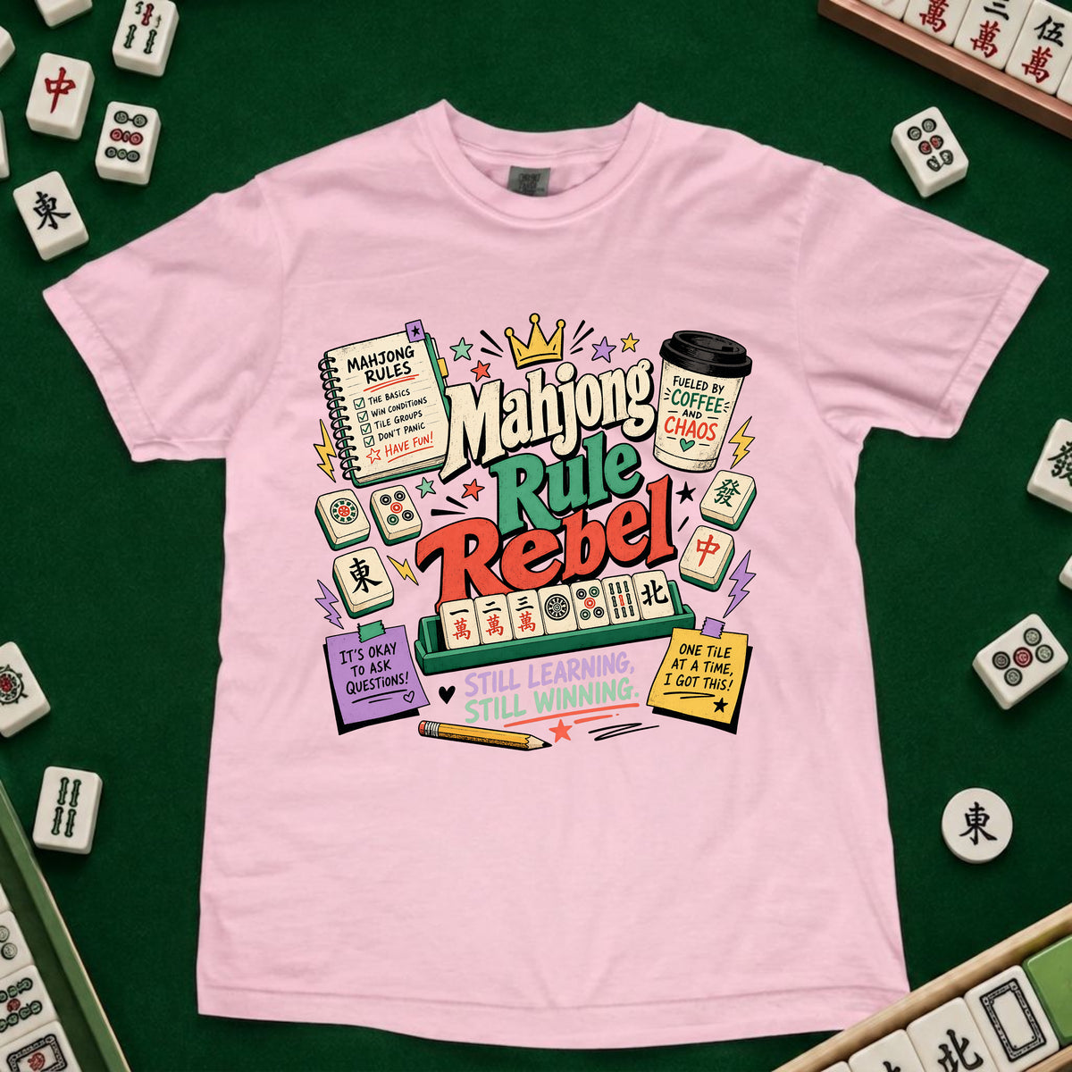 Mahjong Rule Rebel T-Shirt