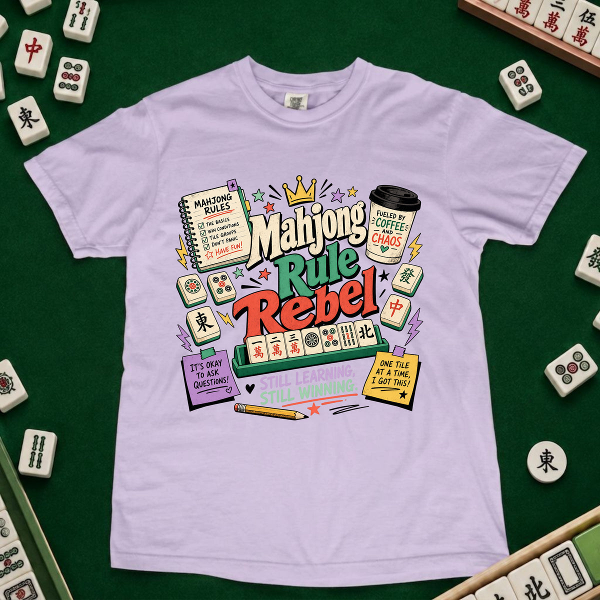 Mahjong Rule Rebel T-Shirt