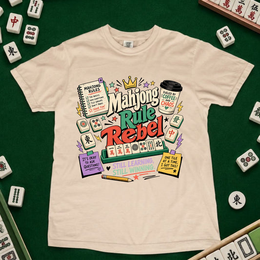 Mahjong Rule Rebel T-Shirt