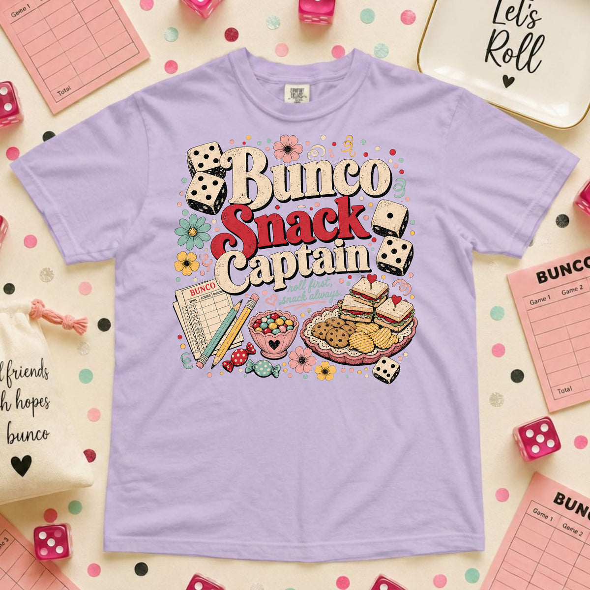 Bunco Snack Captain T-Shirt