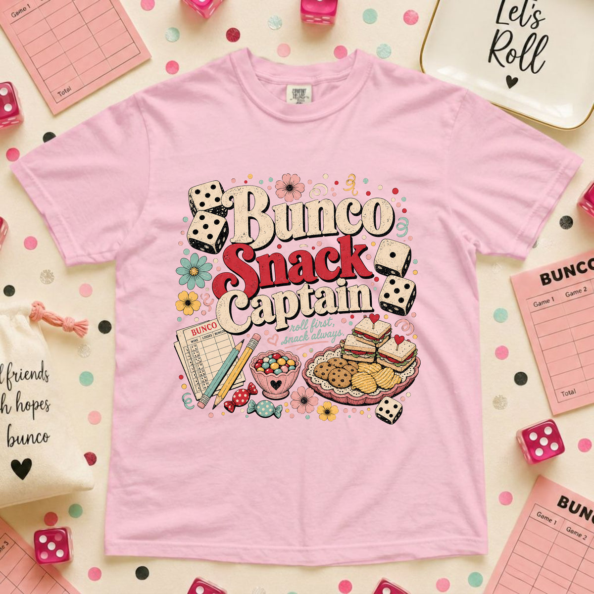 Bunco Snack Captain T-Shirt