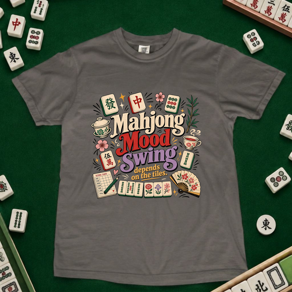 Mahjong Mood Swing T-Shirt