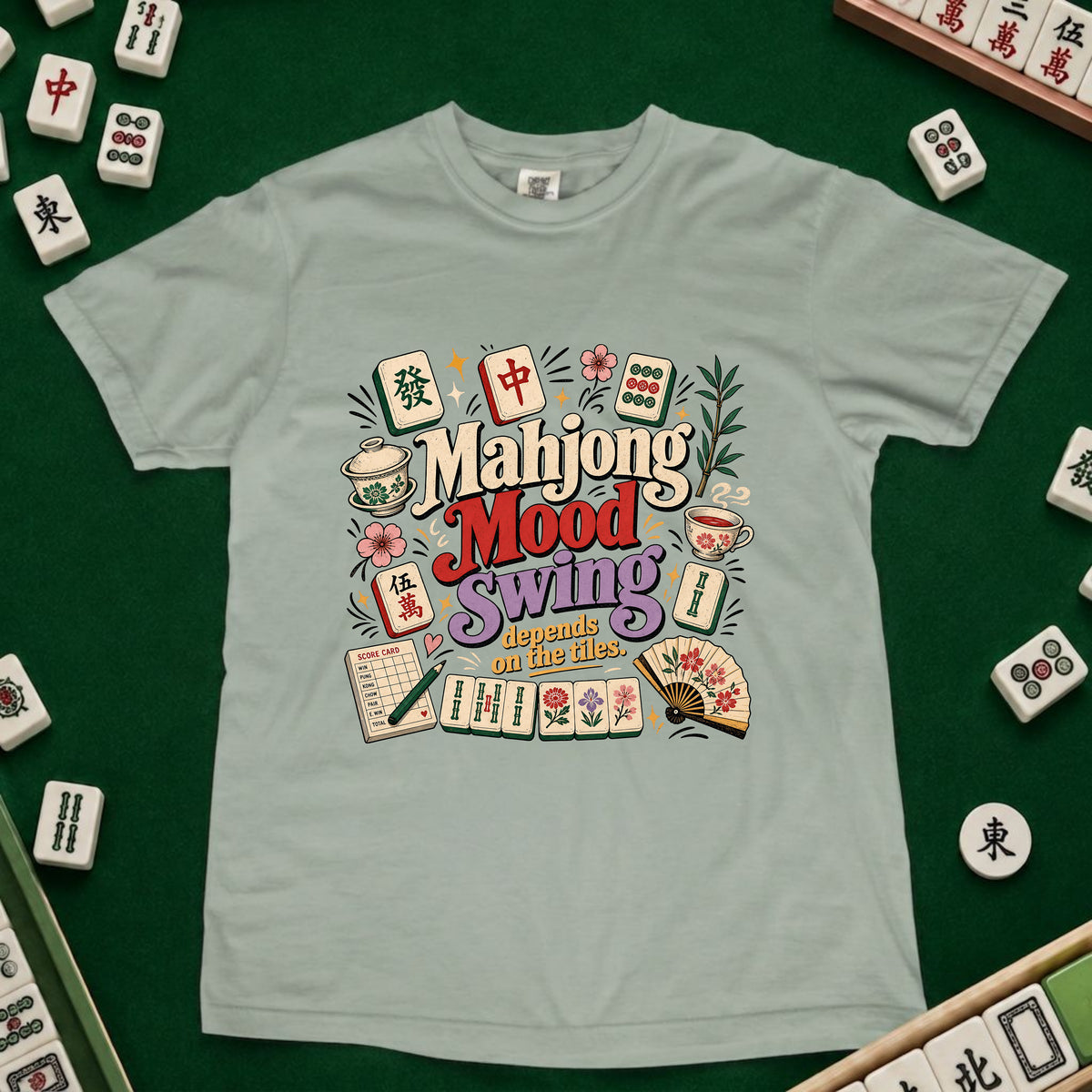 Mahjong Mood Swing T-Shirt
