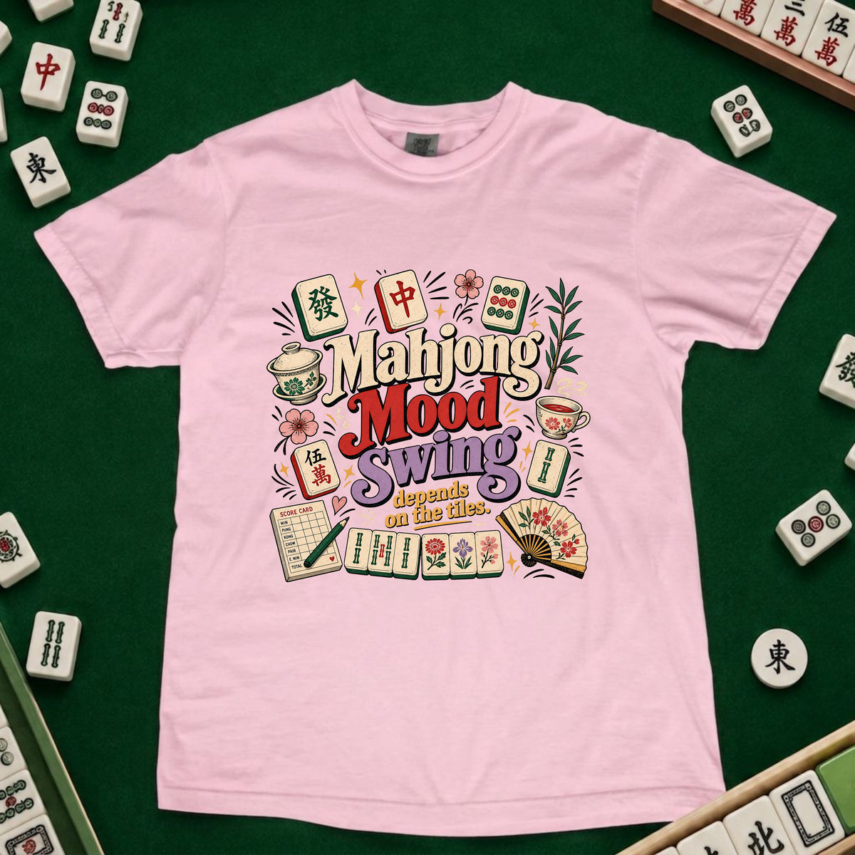 Mahjong Mood Swing T-Shirt