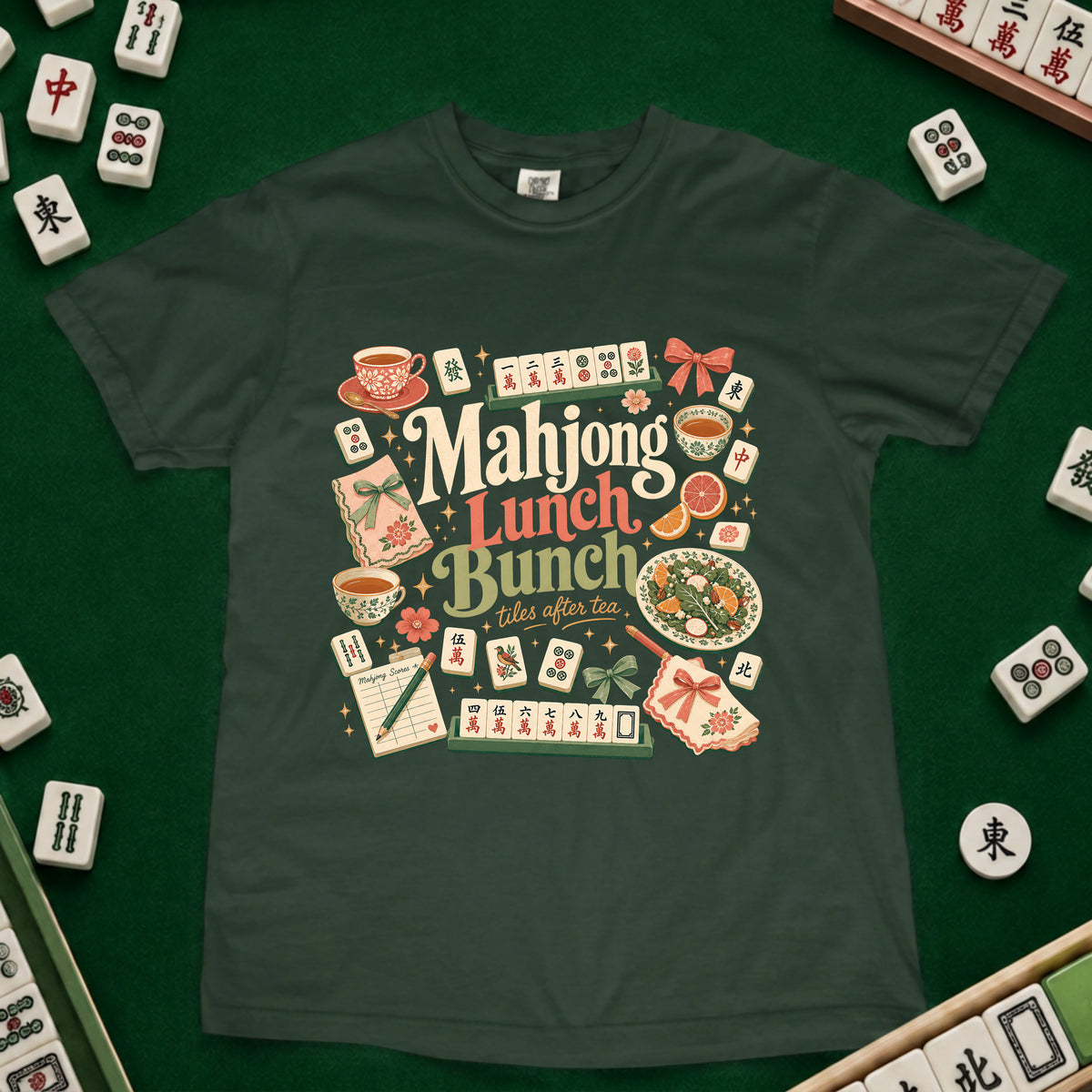 Mahjong Lunch Bunch T-Shirt