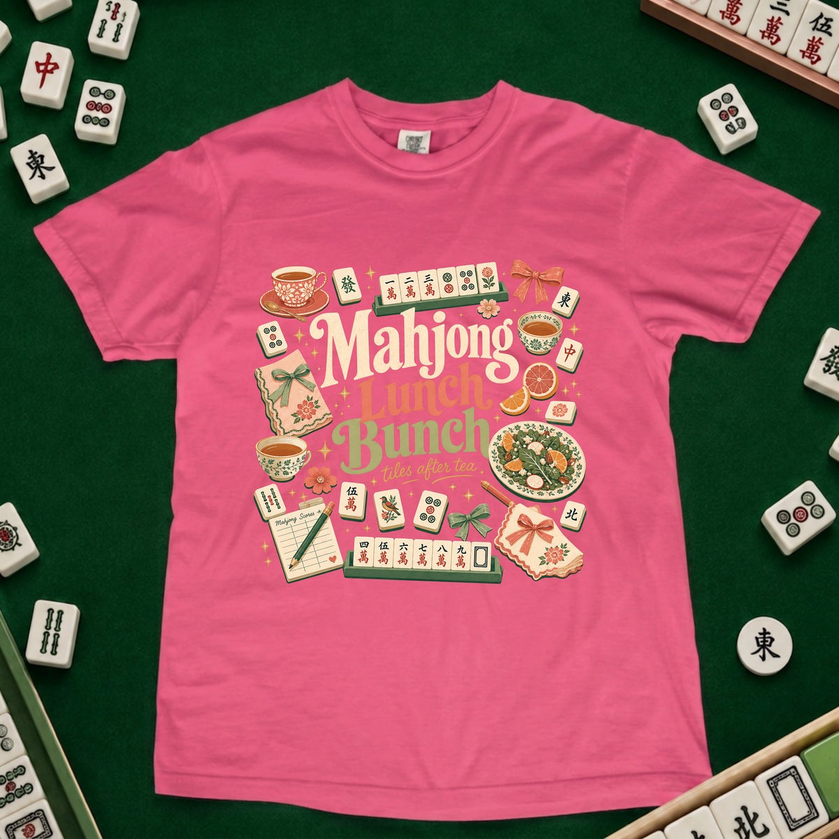 Mahjong Lunch Bunch T-Shirt