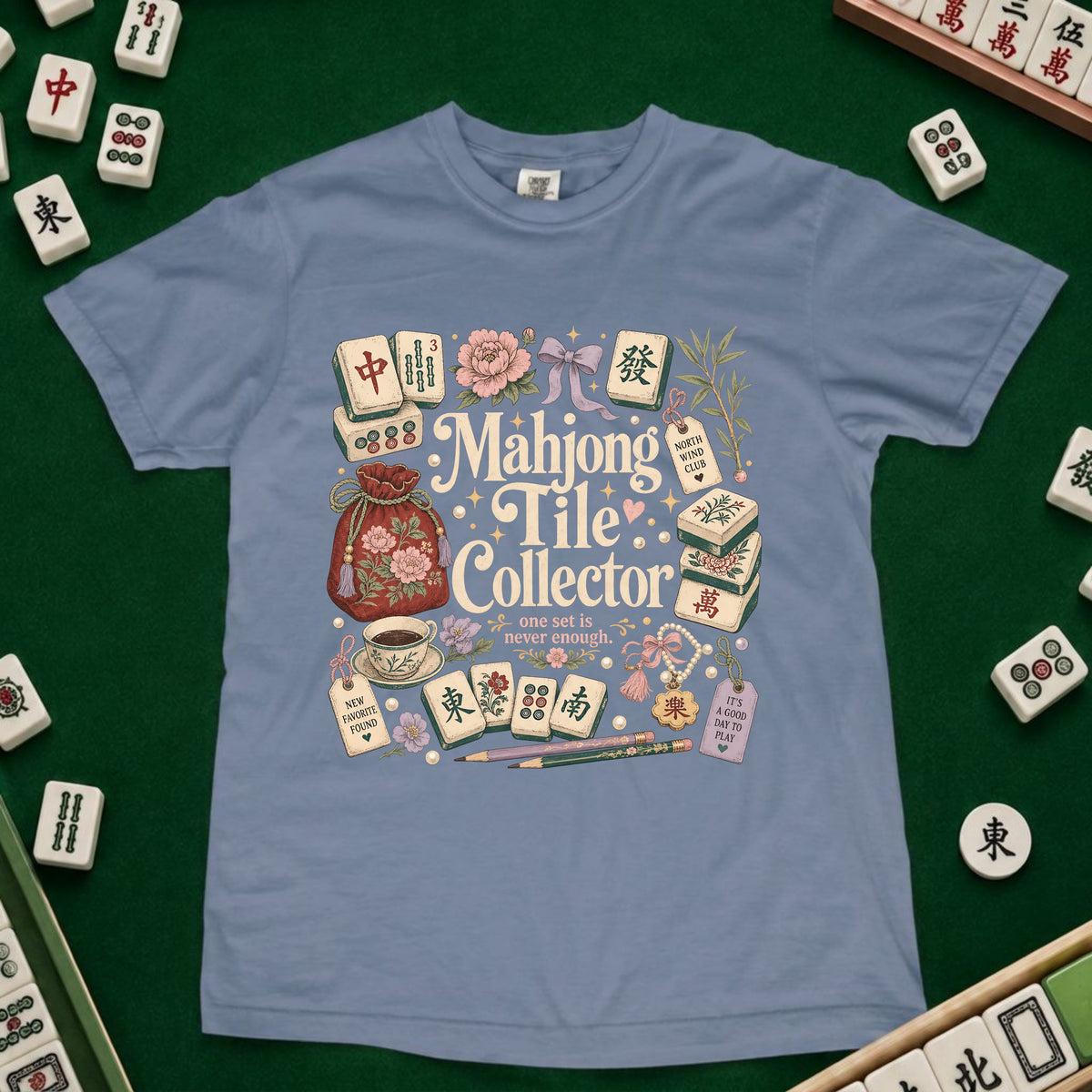 Mahjong Tile Collector T-Shirt