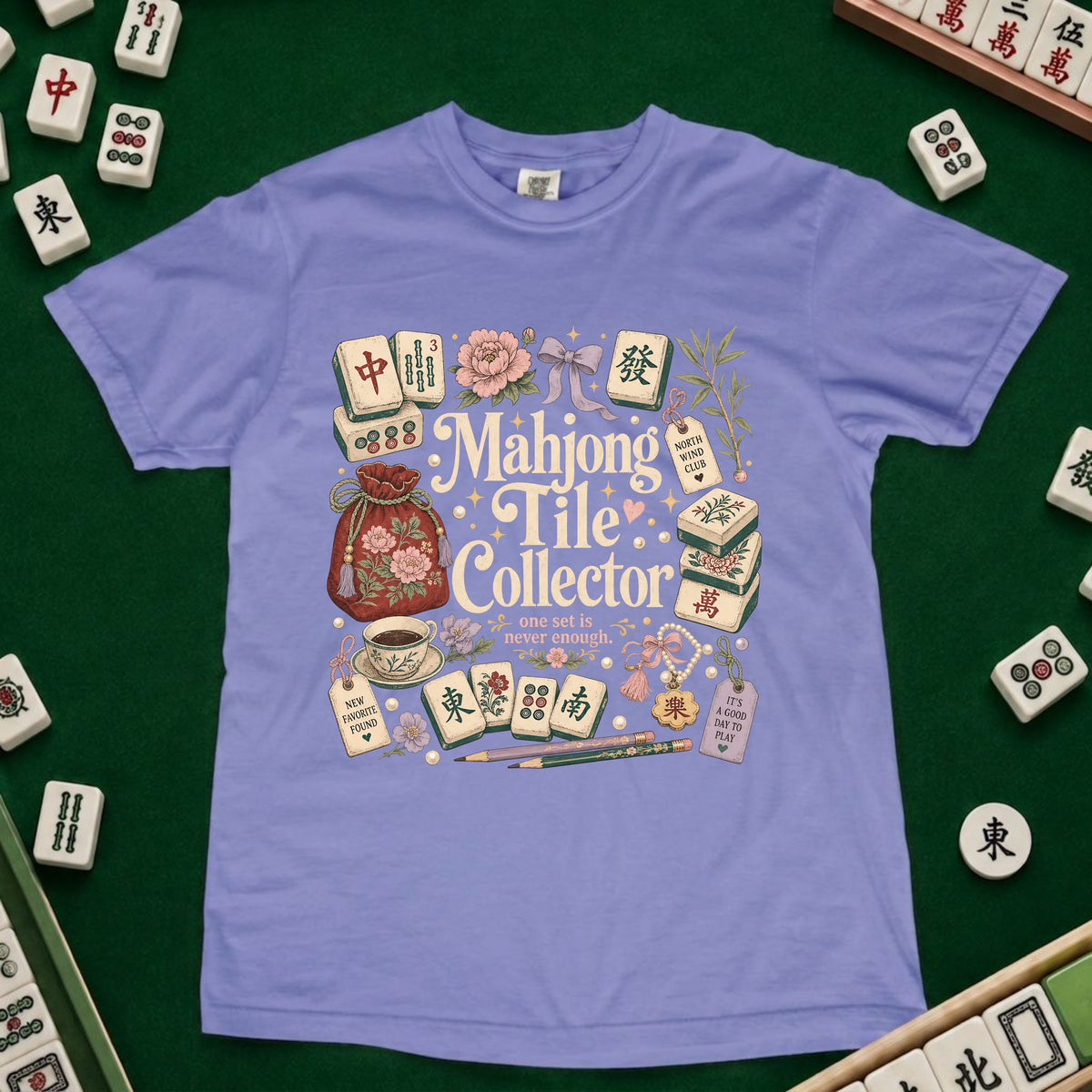 Mahjong Tile Collector T-Shirt