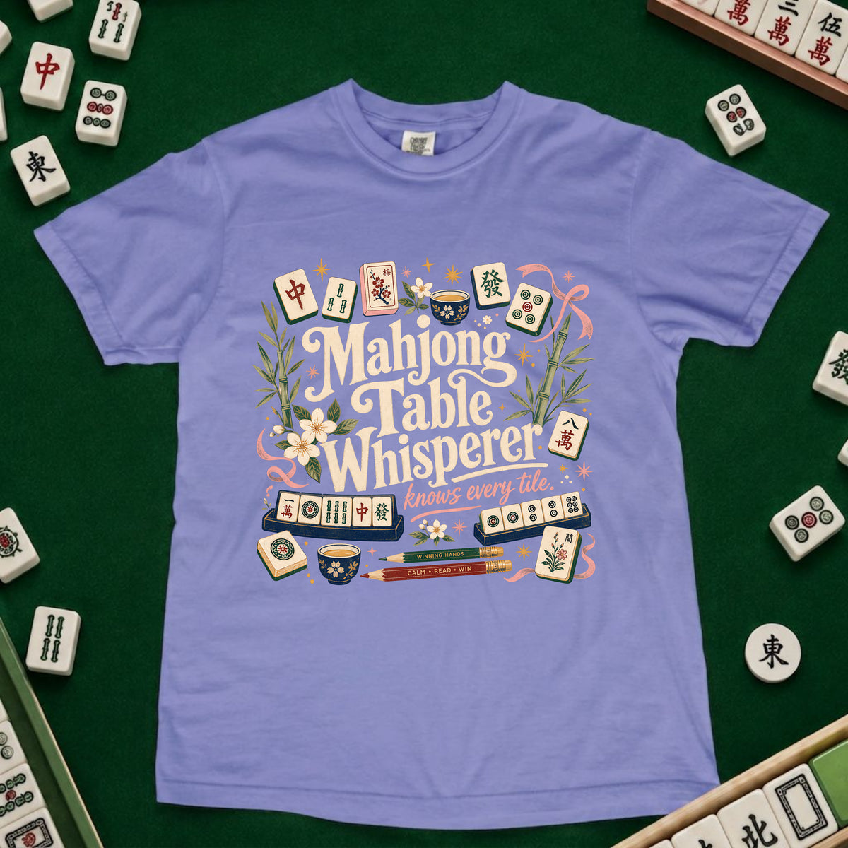 Mahjong Table Whisperer T-Shirt