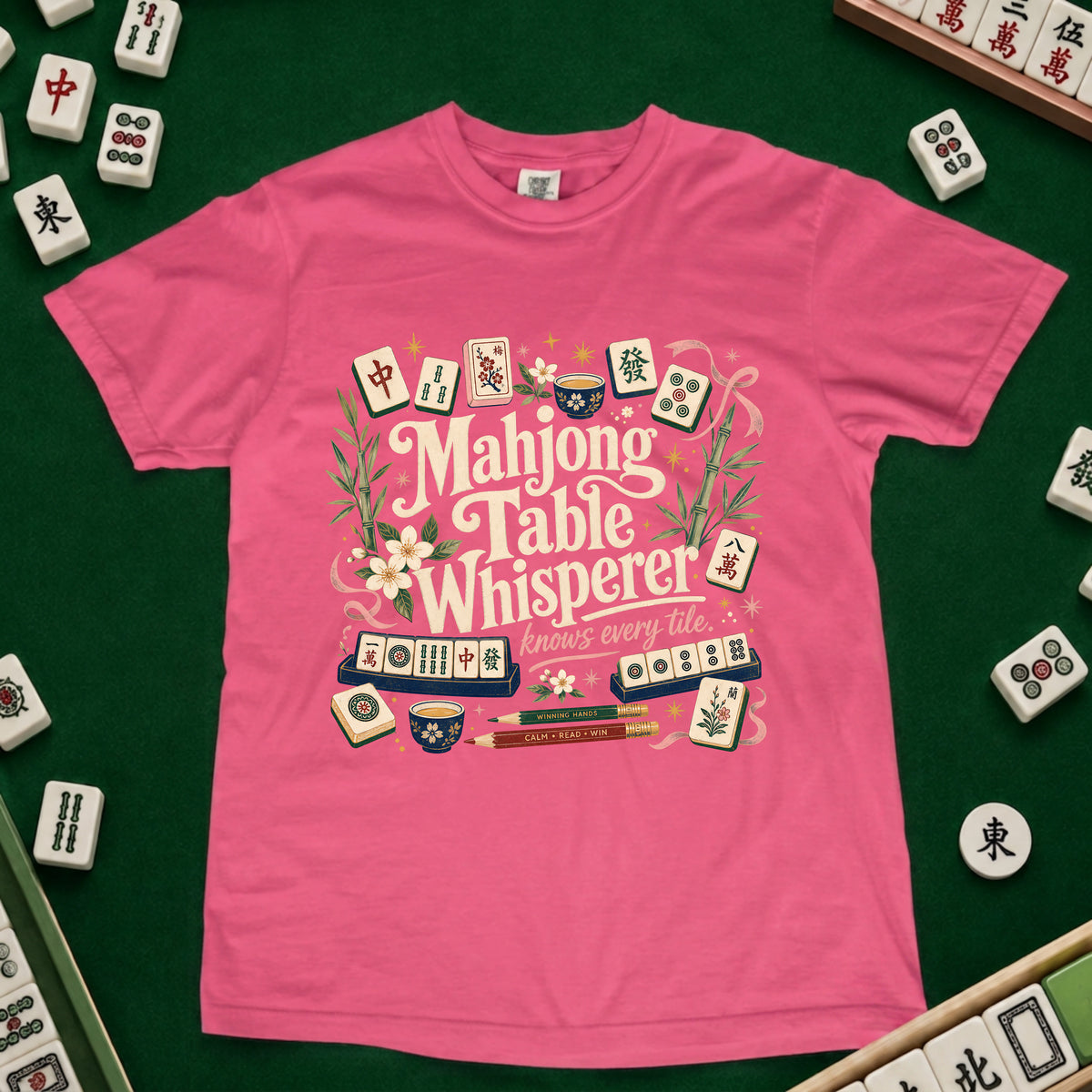 Mahjong Table Whisperer T-Shirt