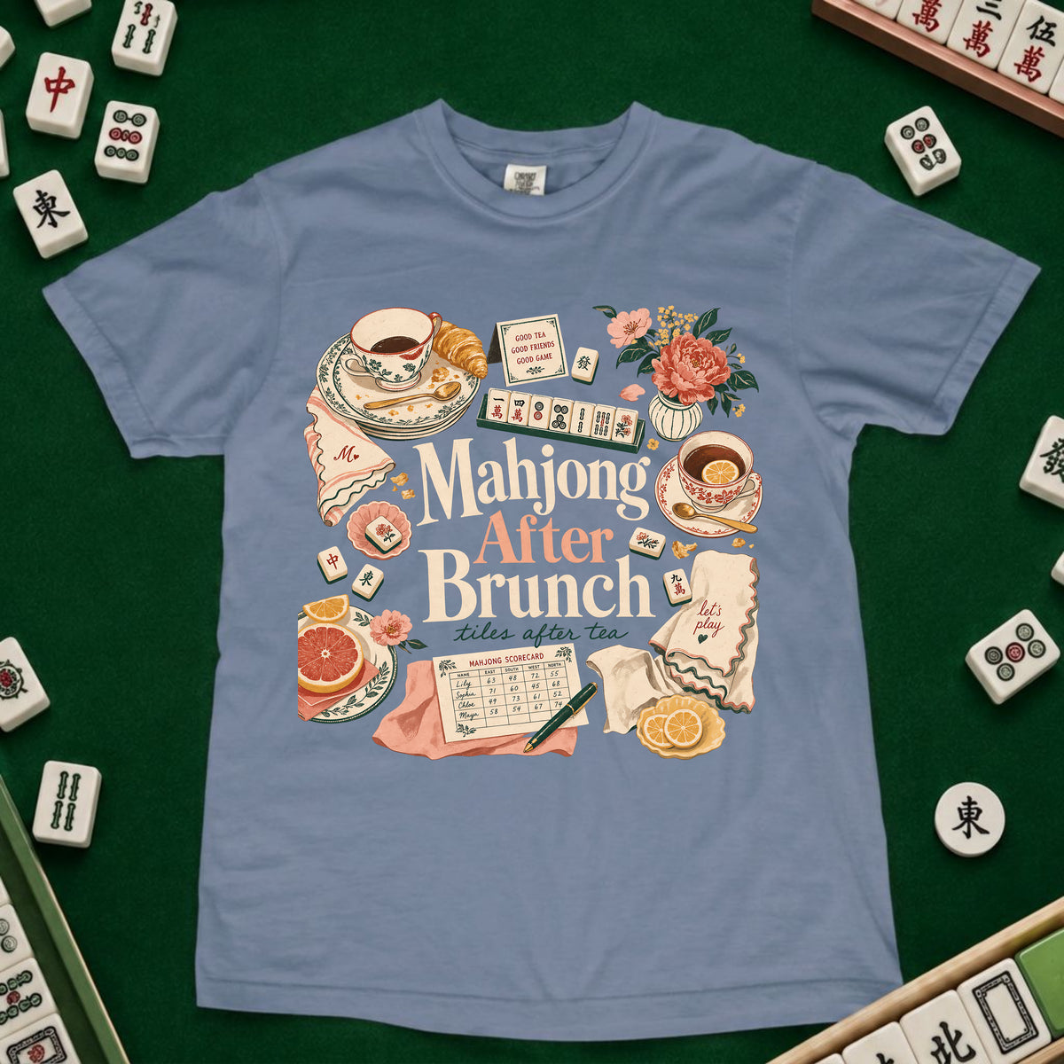 Mahjong After Brunch T-Shirt