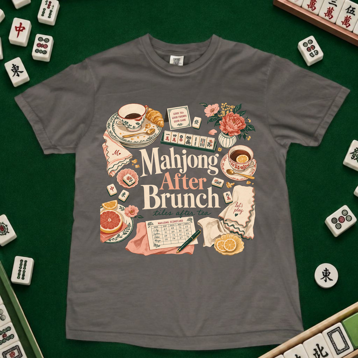 Mahjong After Brunch T-Shirt