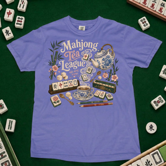 Mahjong Tea League T-shirt